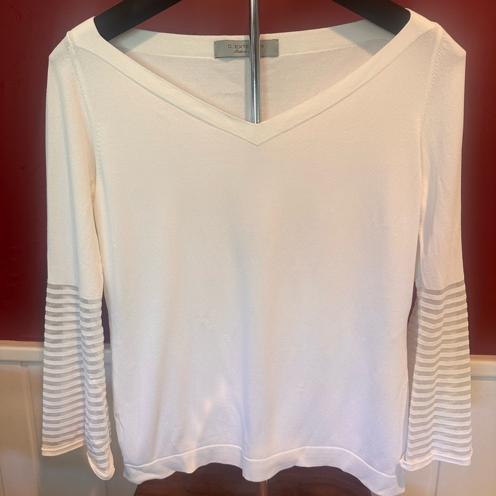 D. Exterior designer white top. Made in Italy.